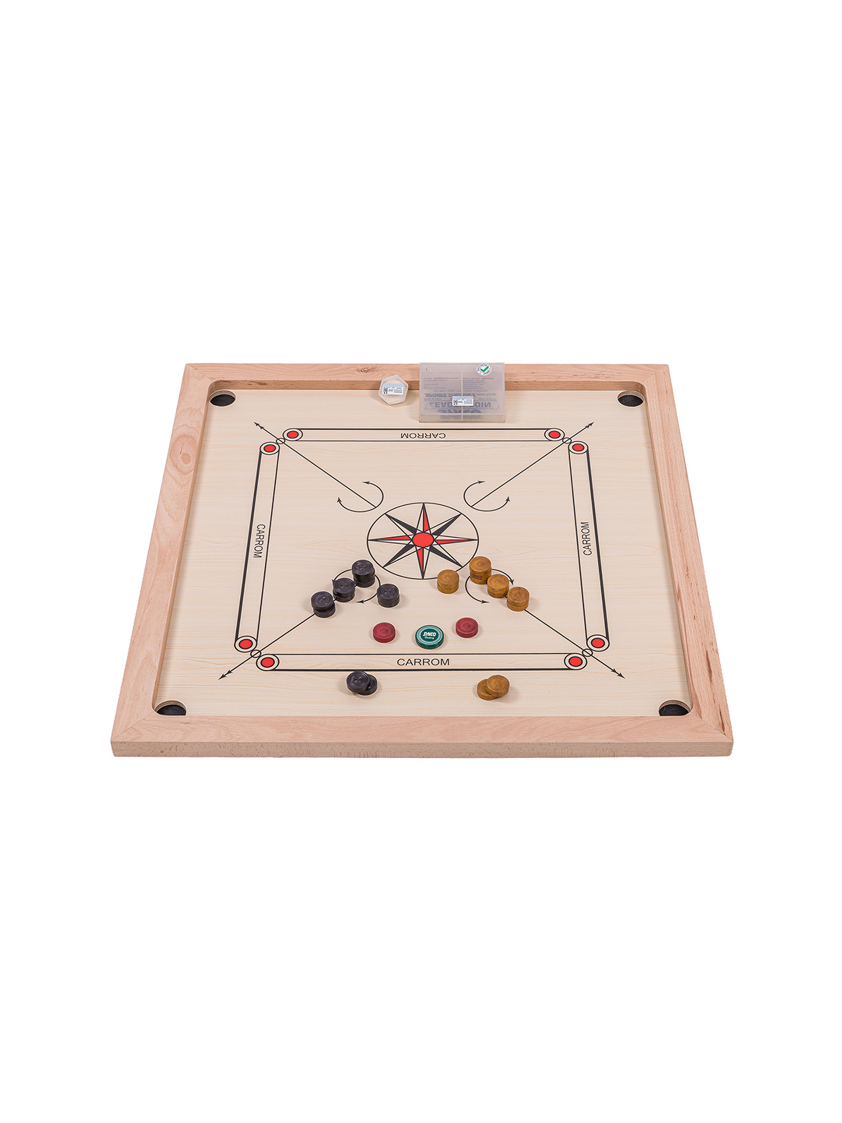 SQUARE - Billard Indien - Carrom - Boutique square-game.mom