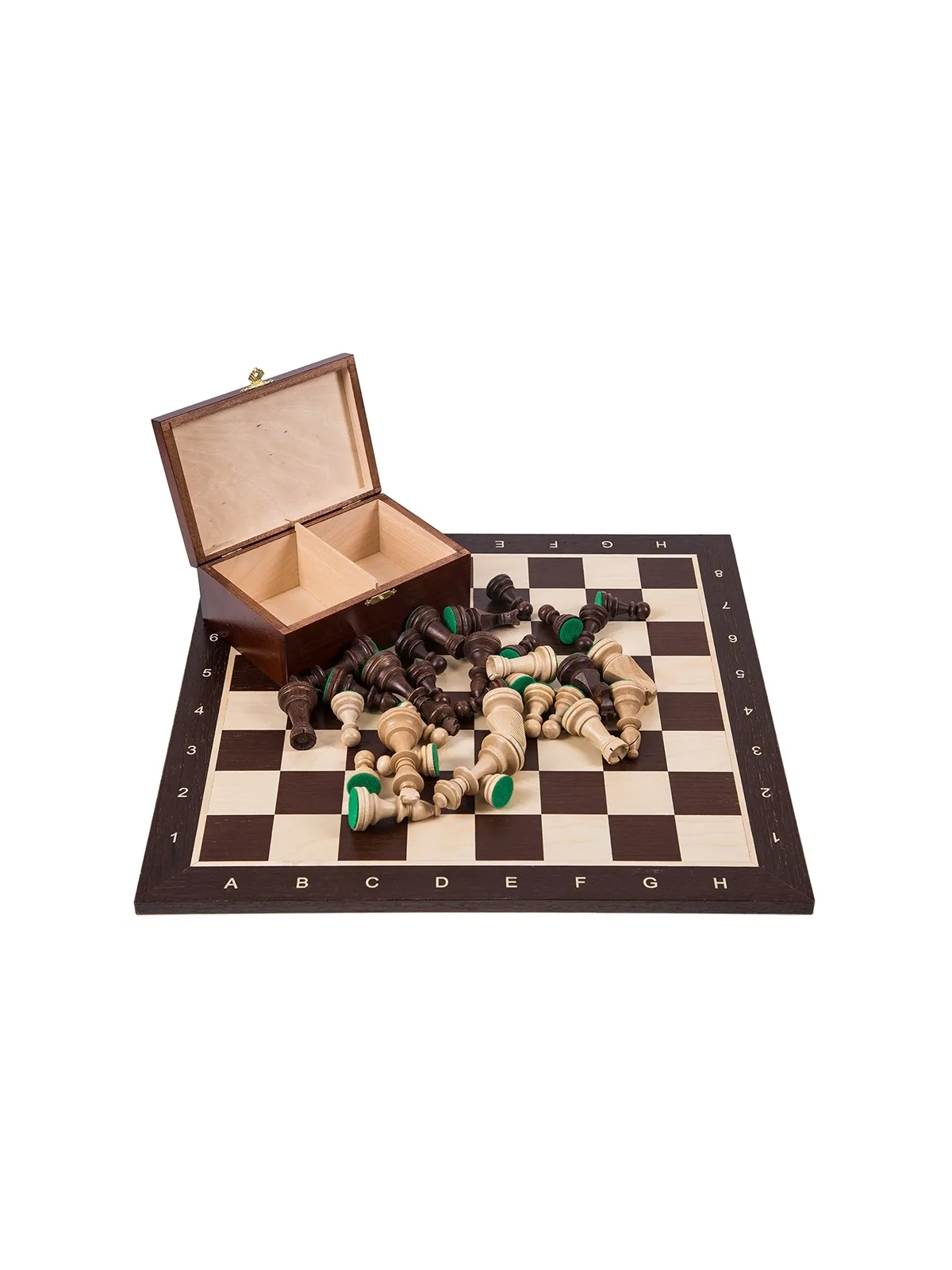 Jeu d'echecs professionnel n ° 5 - Wenge