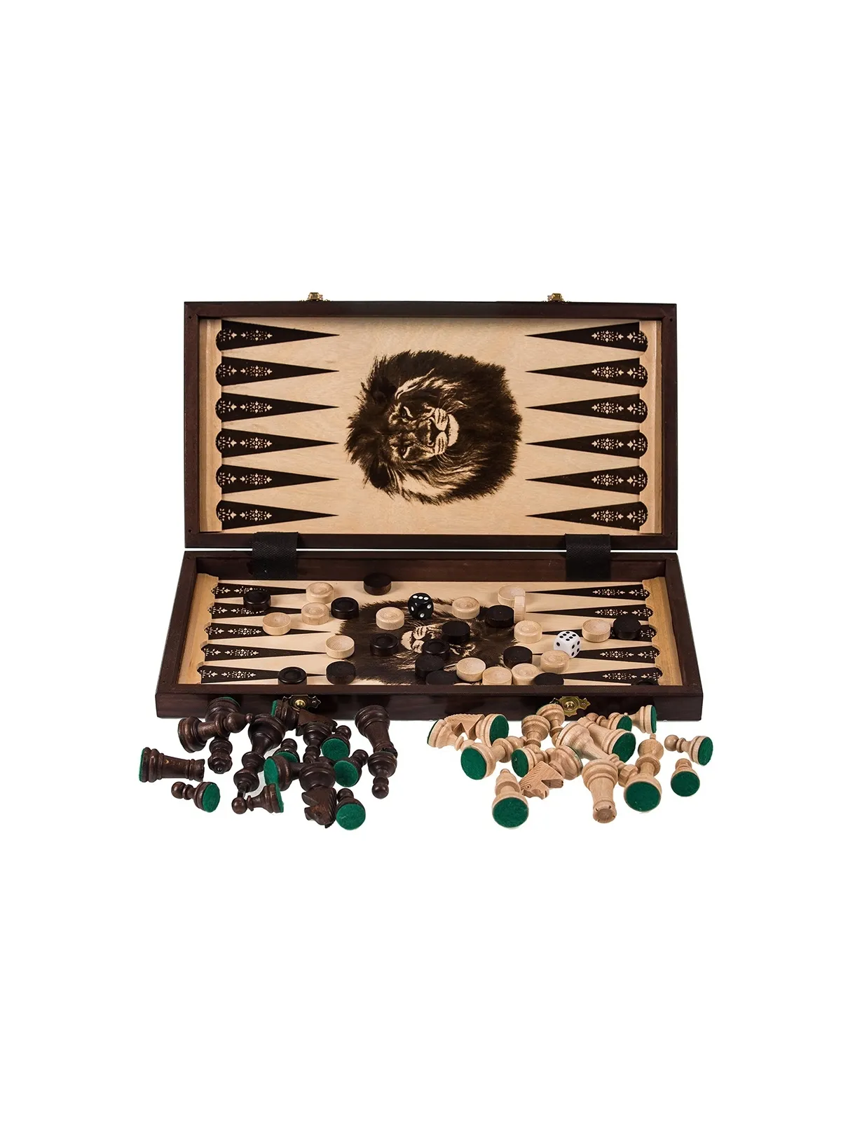 Lion - Scacchi + Backgammon + Dama