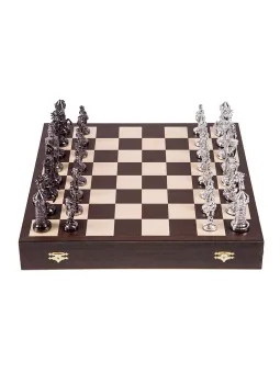 Schach Mittelalter - Silver Edition