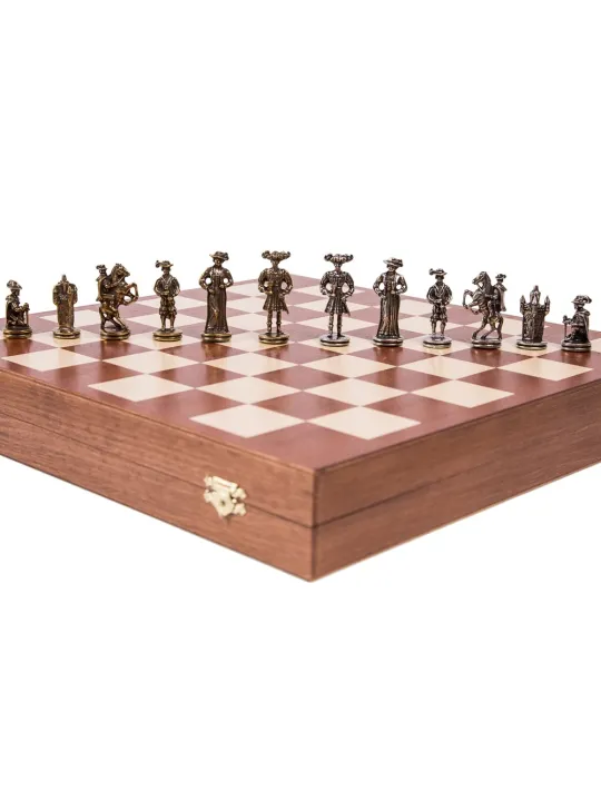 Chess Pieces Swiss - Metal lux