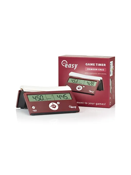 Orologio da scacchi - DGT Easy Crimson Cruz
