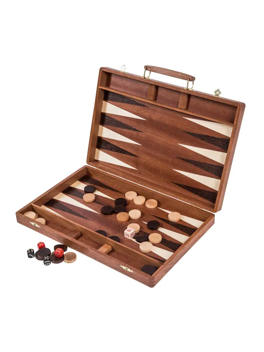 Backgammon 38 Exclusive - Acajou