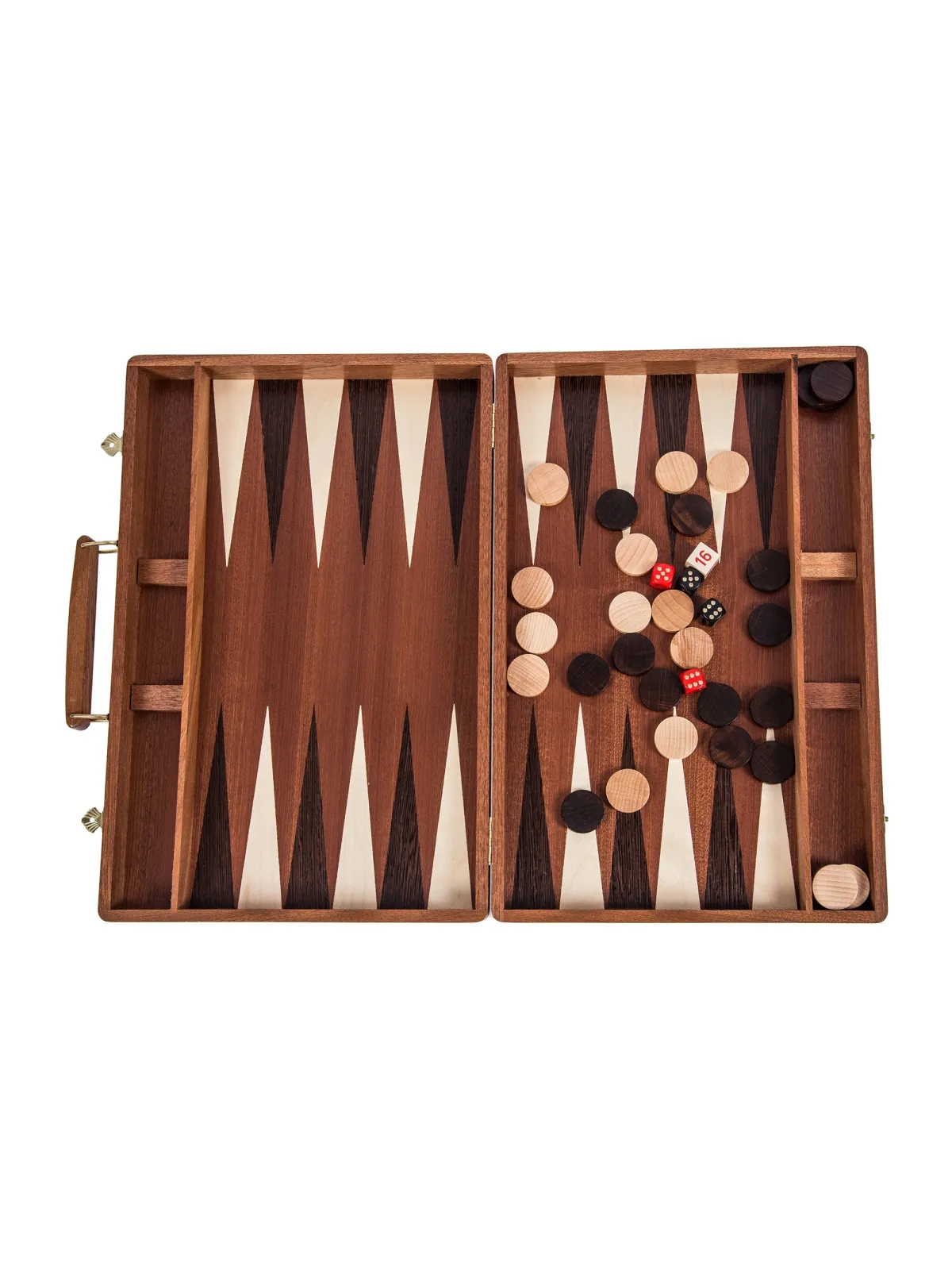 Backgammon 38 Exclusive - Acajou