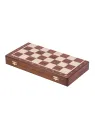Chess Tournament No 4 - Mahogany / Metal
