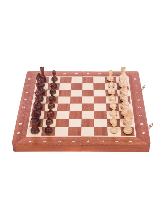 Echecs Magnétique - Staunton 4 - Acajou