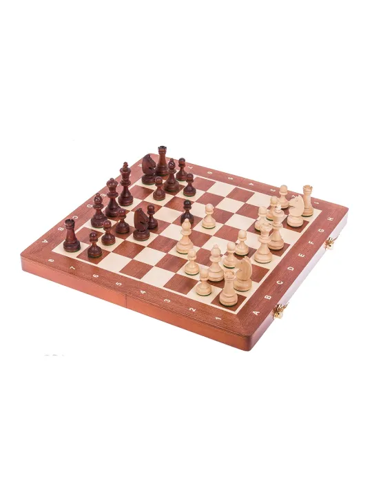 Echecs Magnétique - Staunton 4 - Acajou