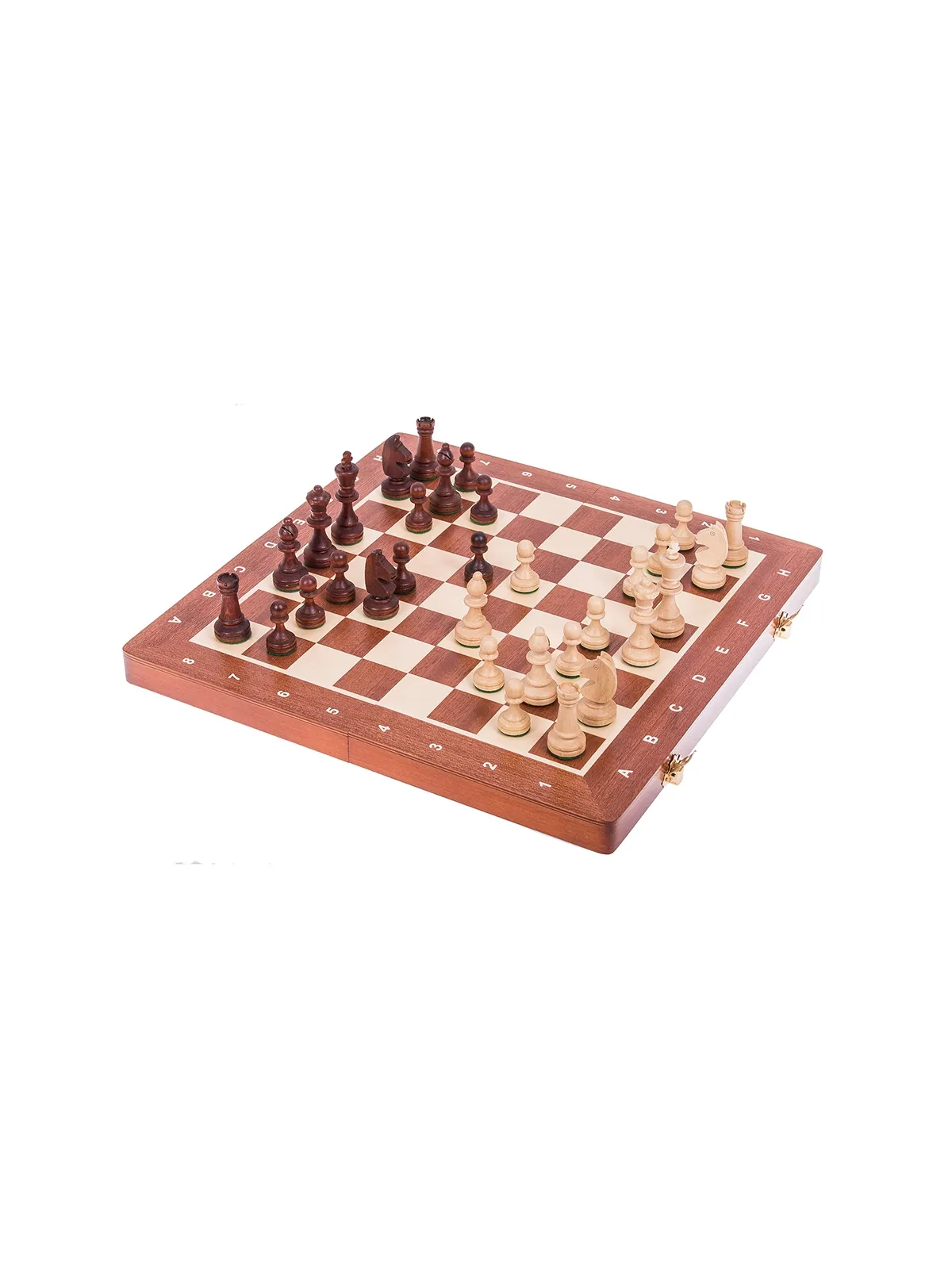Echecs Magnétique - Staunton 4 - Acajou