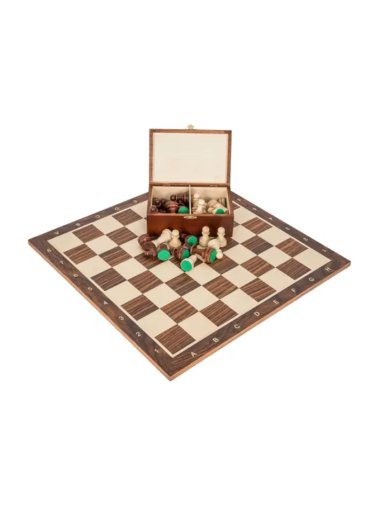 Profi Schach Set Nr 6 - Mahagoni