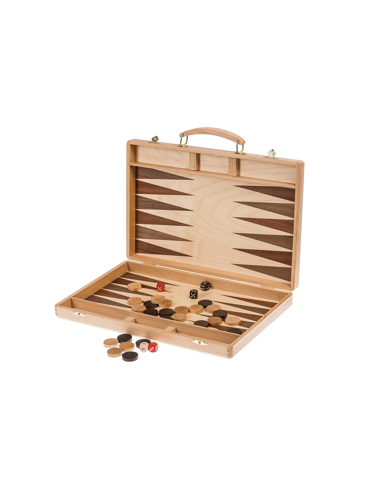 Backgammon 38 Exclusive - Mahogany