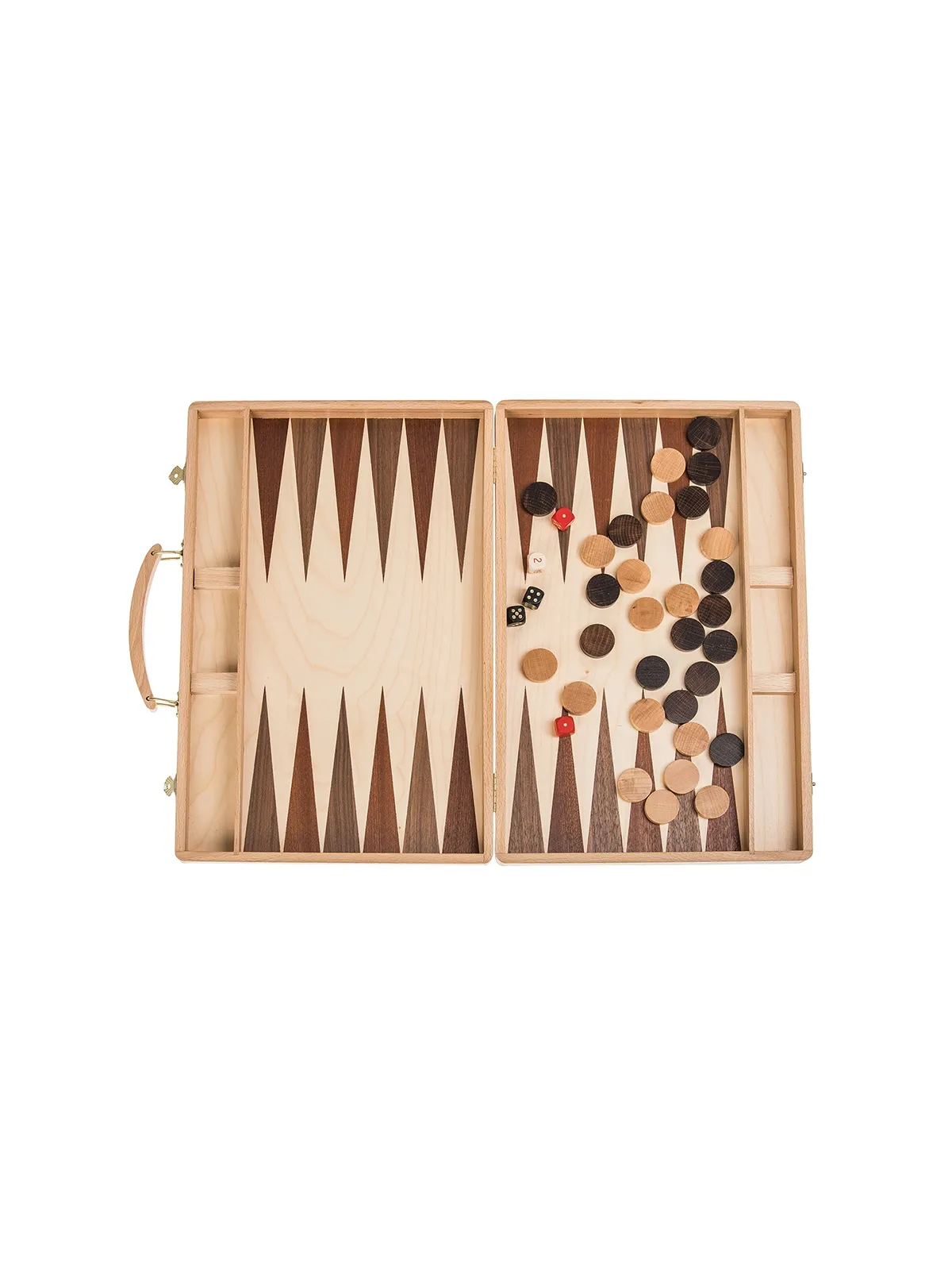 Backgammon 38 Exclusive - Mahogany