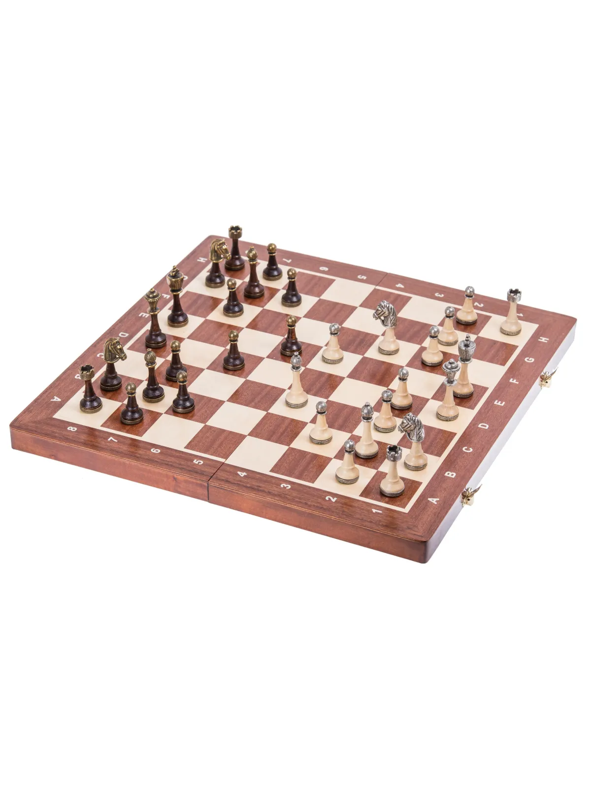 Schach Turnier Nr. 5 - Mahagoni