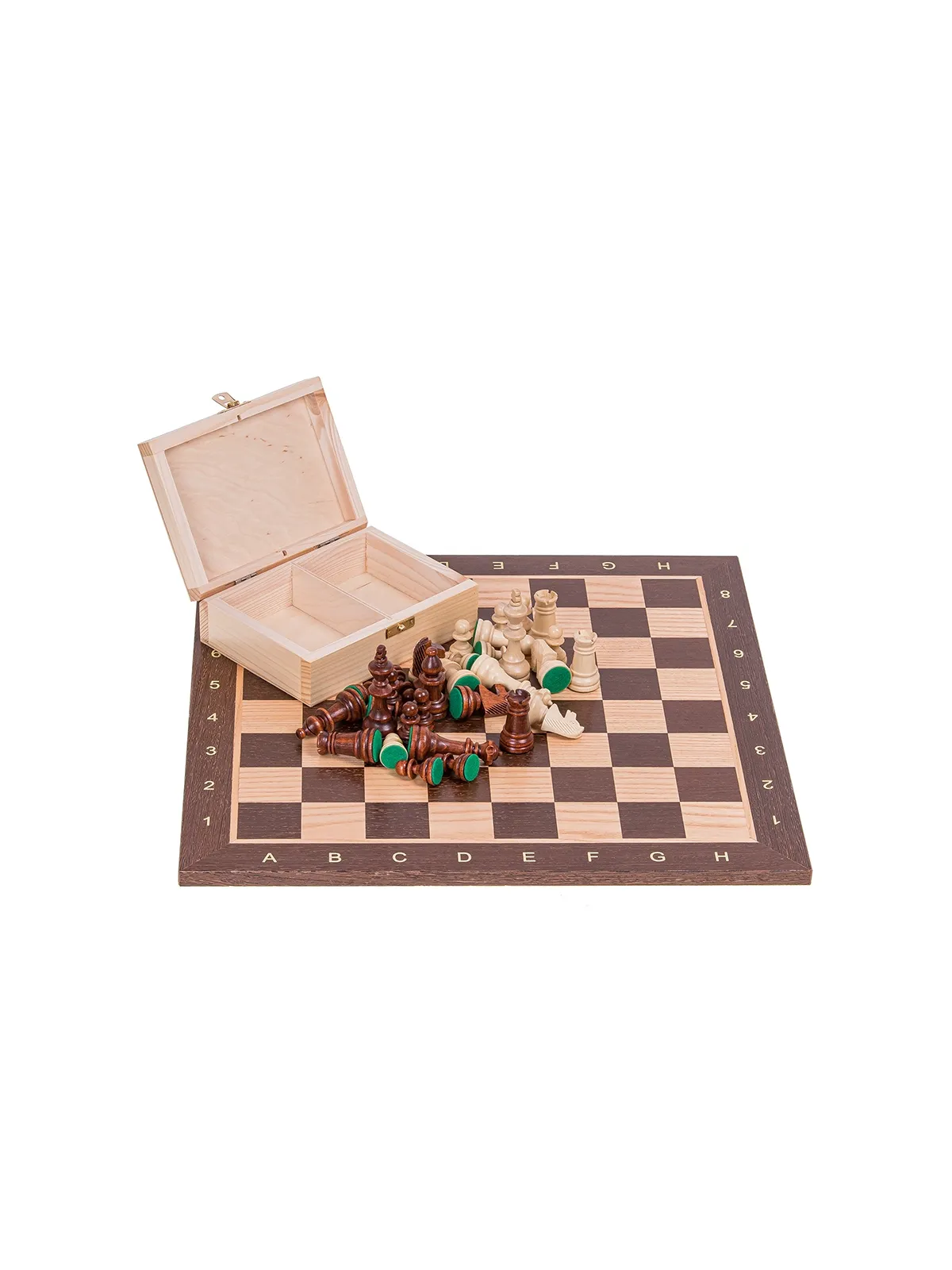 Pro Scacchi Set No 4 - Mogano