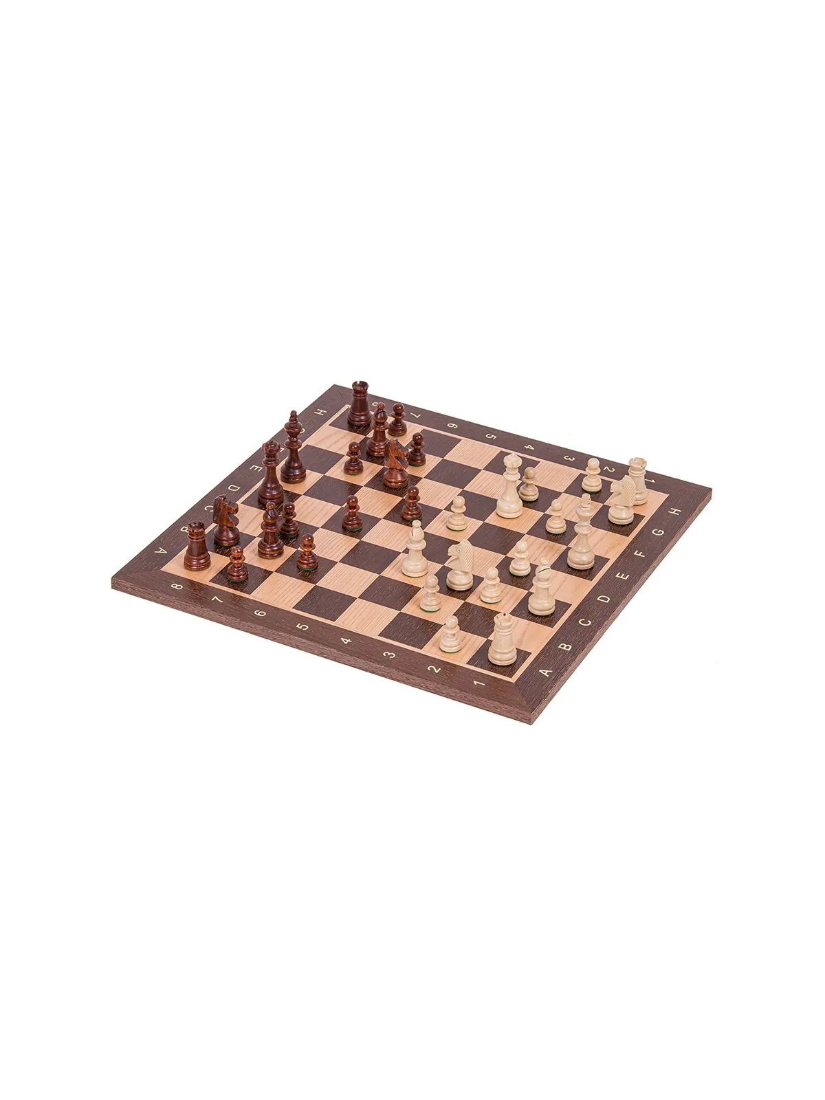 Profi Schach Set Nr 4 - Mahagoni