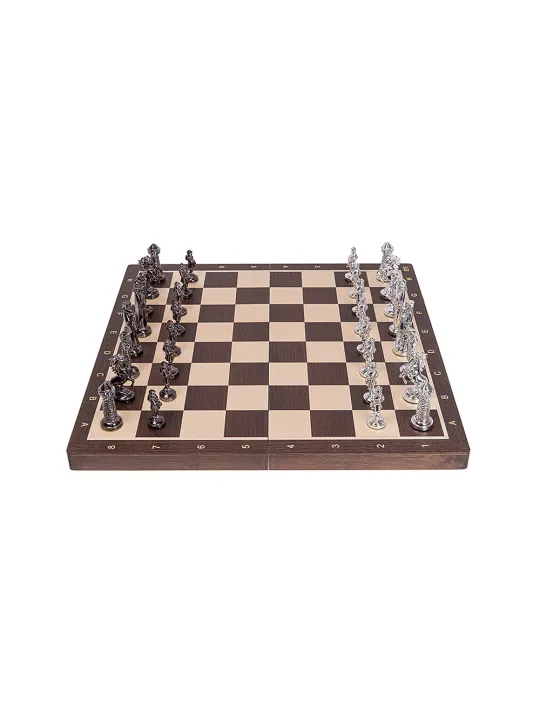 Schach Mittelalter - Silver Edition