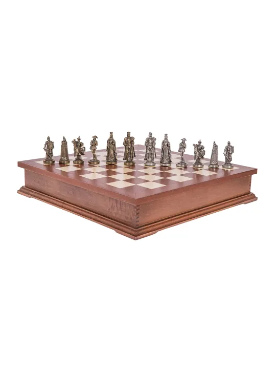 Chess King Arthur - Metal Lux